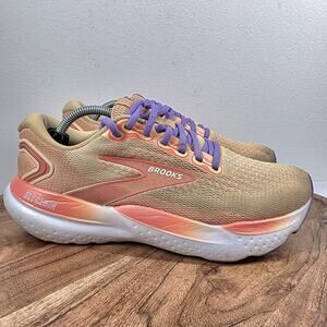 Brooks Glycerin21 Sunburst Purple Womens Orange Size 9 Running Shoes 1204081B894